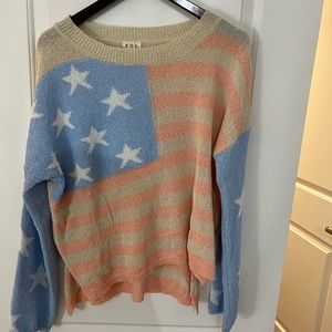 American flag sweater